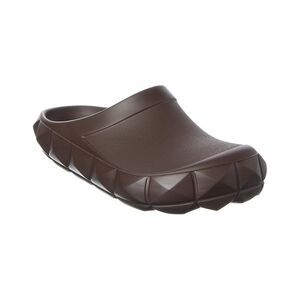 Valentino Rubber Slide, Brown